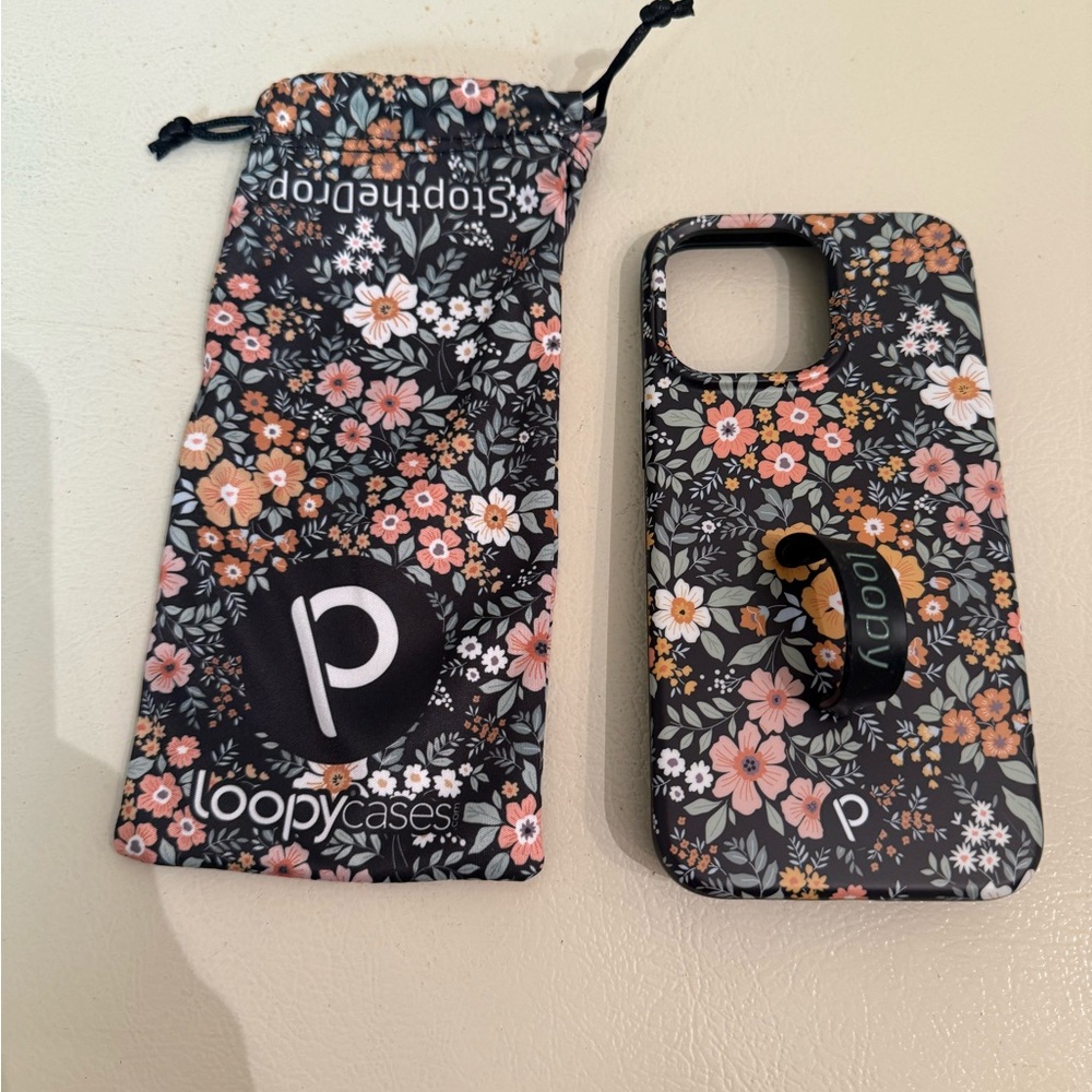 Loopy Case IPhone 15 Pro Max-Vintage Blooms